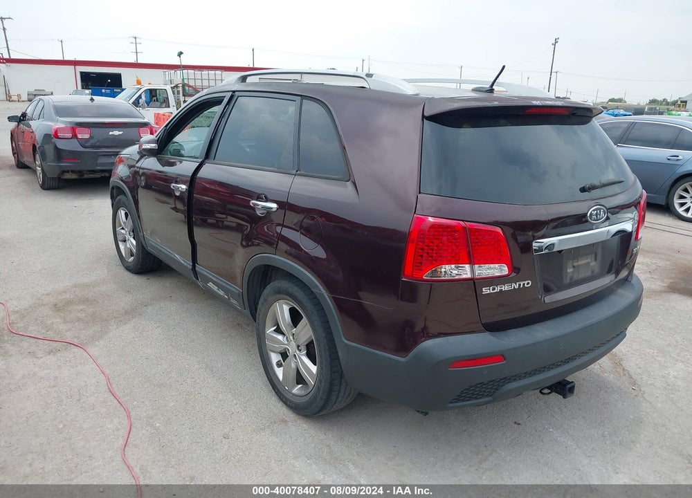 2013 KIA SORENTO EX V6 VIN: 5XYKU4A27DG387750