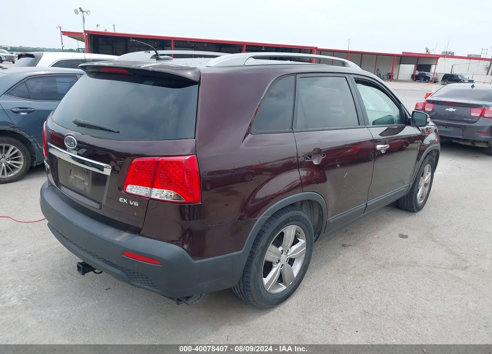 2013 KIA SORENTO EX V6 VIN: 5XYKU4A27DG387750