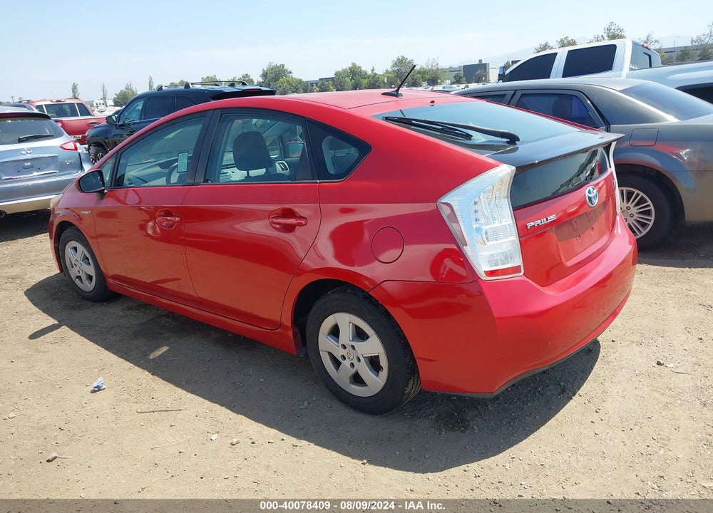 2010 TOYOTA PRIUS II VIN: JTDKN3DU2A0114656