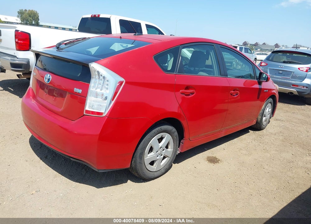 2010 TOYOTA PRIUS II VIN: JTDKN3DU2A0114656