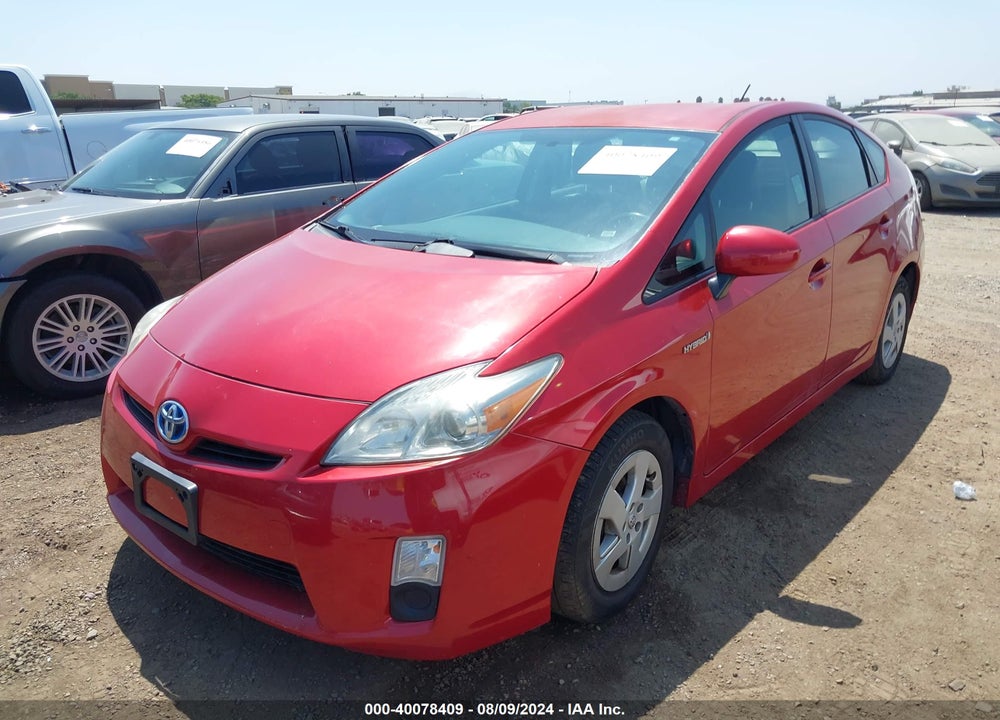 2010 TOYOTA PRIUS II VIN: JTDKN3DU2A0114656