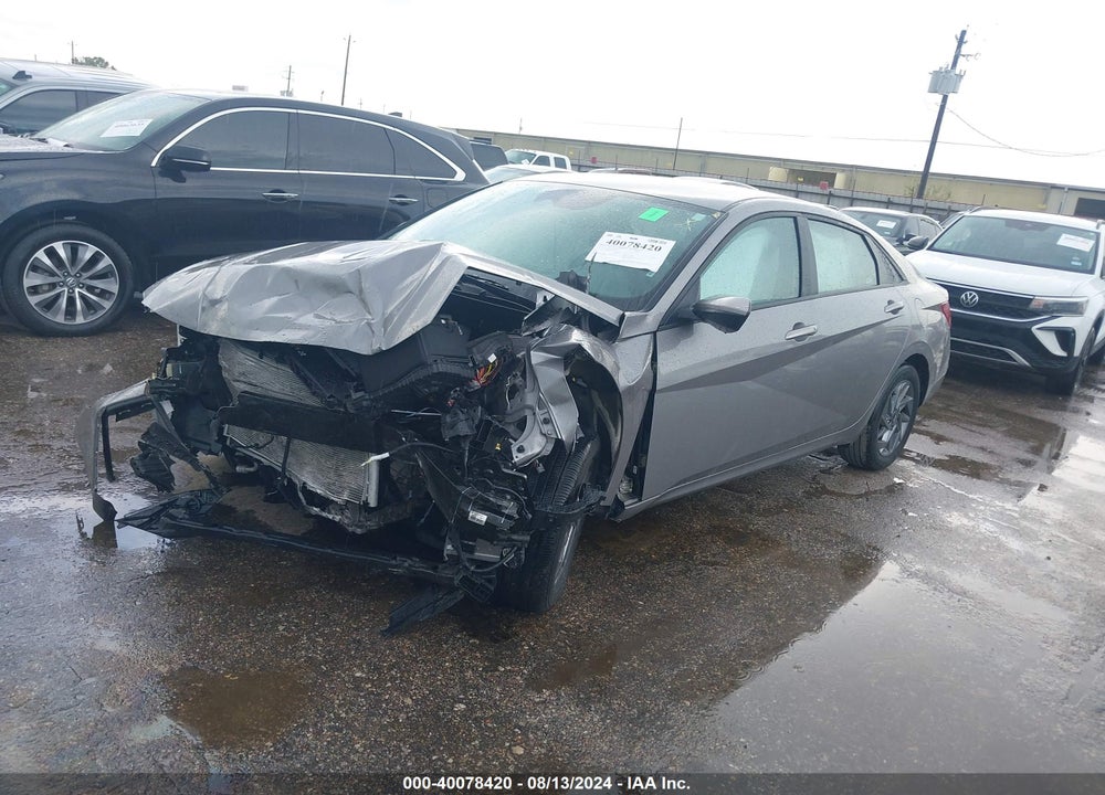 2024 HYUNDAI ELANTRA SEL VIN: KMHLM4DG8RU663155