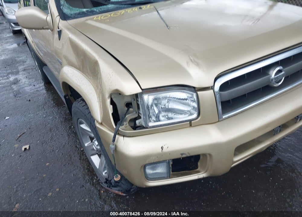 2004 NISSAN PATHFINDER LE PLATINUM VIN: JN8DR09Y44W916123