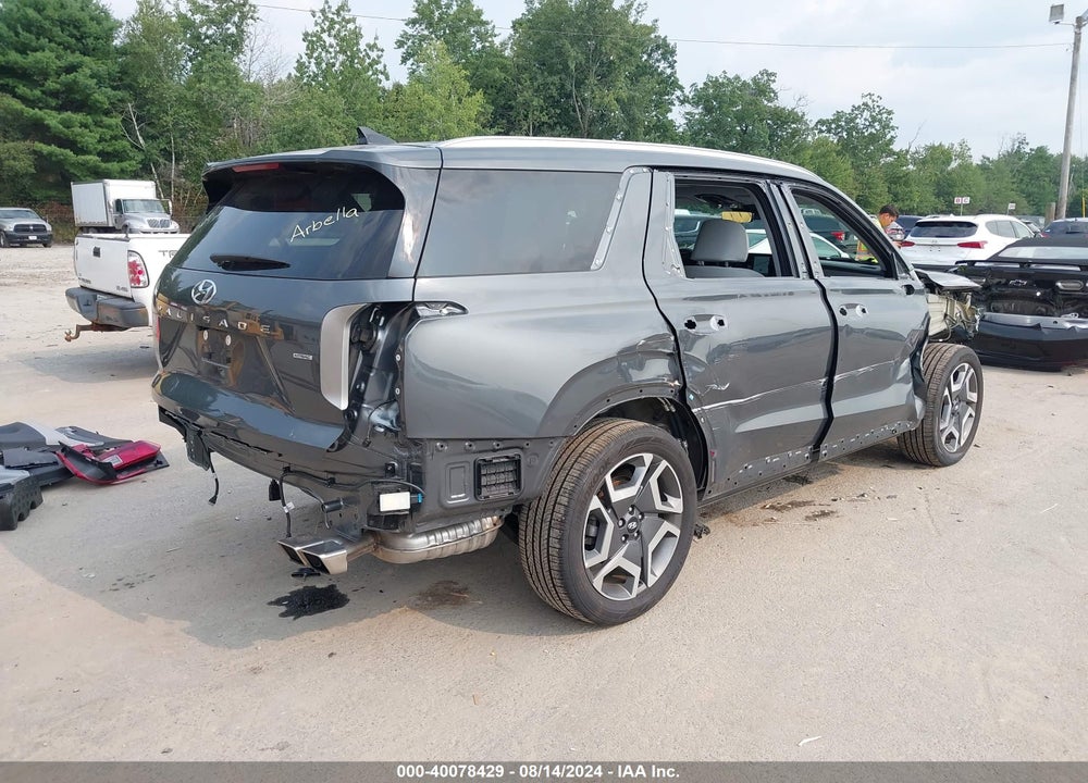 2024 HYUNDAI PALISADE SEL VIN: KM8R4DGE0RU696770