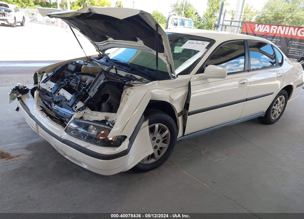 2004 CHEVROLET IMPALA VIN: 2G1WF52E249364911
