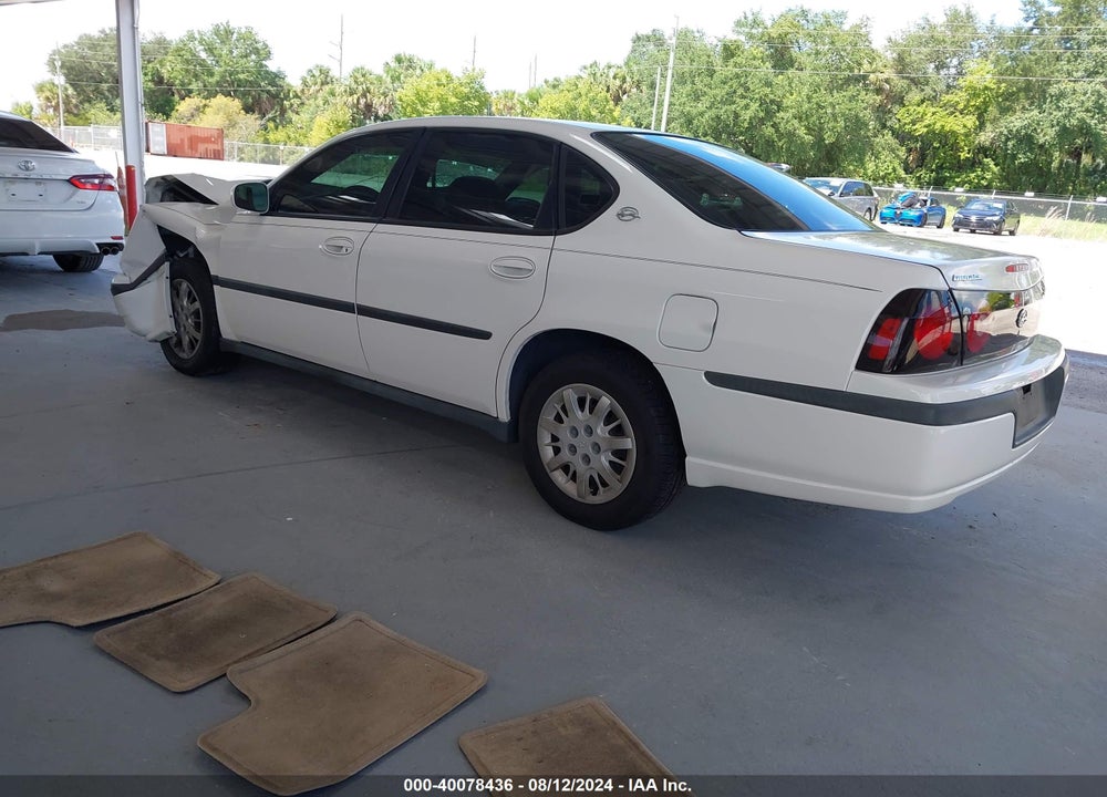 2004 CHEVROLET IMPALA VIN: 2G1WF52E249364911