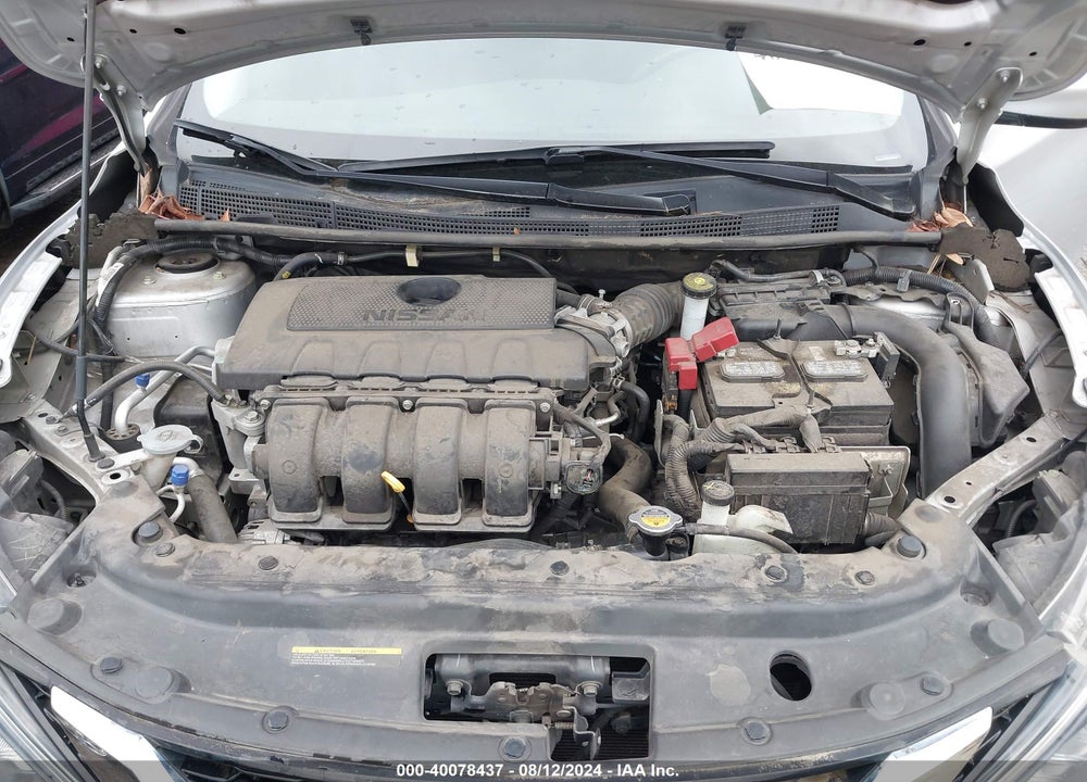 2017 NISSAN SENTRA SV VIN: 3N1AB7AP5HY341398