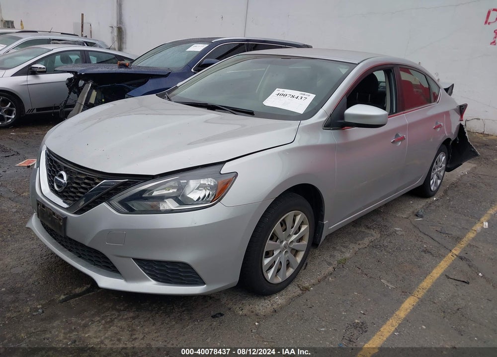 2017 NISSAN SENTRA SV VIN: 3N1AB7AP5HY341398