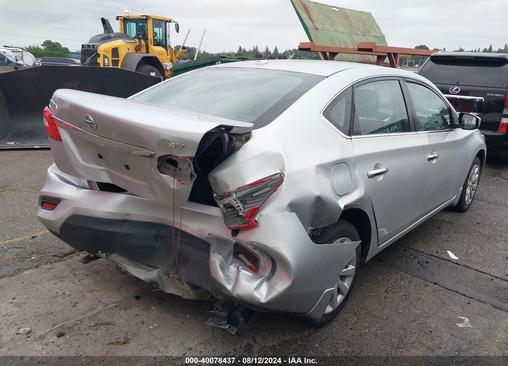 2017 NISSAN SENTRA SV VIN: 3N1AB7AP5HY341398