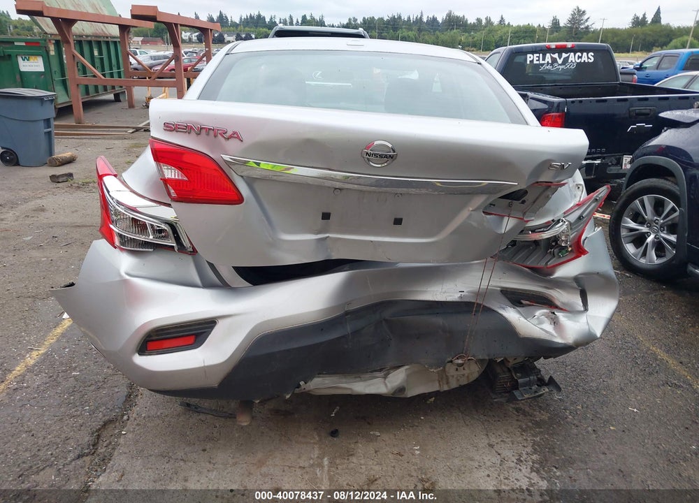 2017 NISSAN SENTRA SV VIN: 3N1AB7AP5HY341398