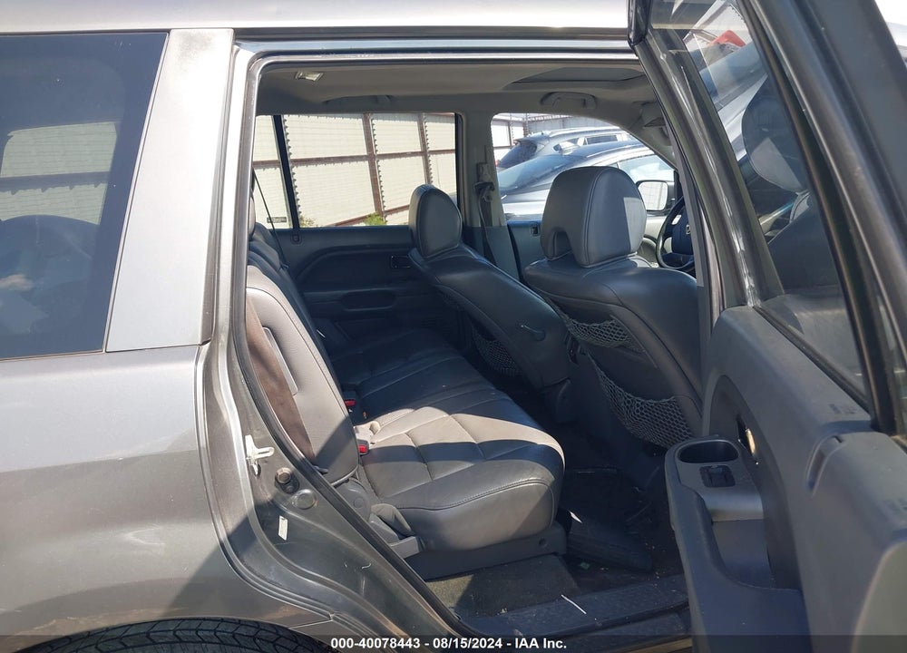 2007 HONDA PILOT EX-L VIN: 5FNYF28757B038737