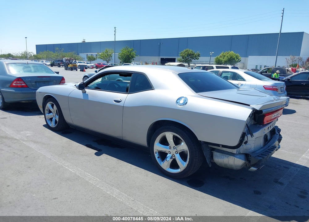 2013 DODGE CHALLENGER SXT VIN: 2C3CDYAG2DH611374