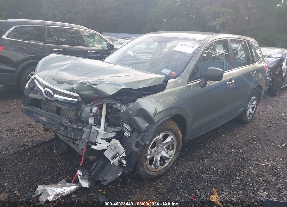 2015 SUBARU FORESTER 2.5I VIN: JF2SJAAC8FH818303