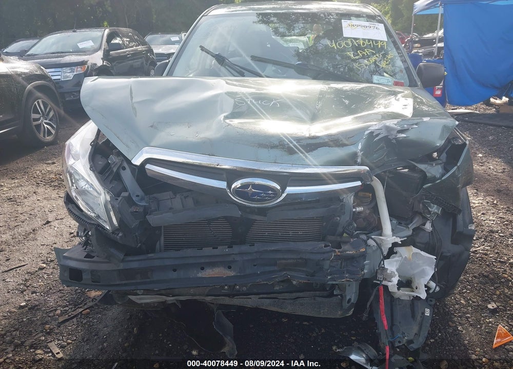 2015 SUBARU FORESTER 2.5I VIN: JF2SJAAC8FH818303