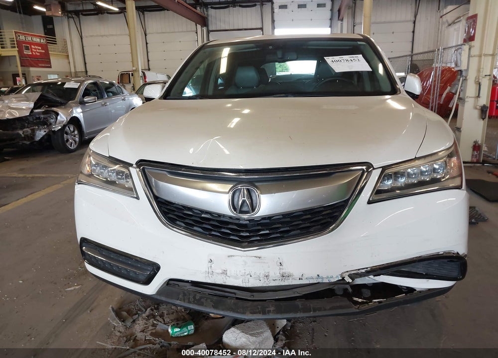 2015 ACURA MDX TECHNOLOGY PACKAGE VIN: 5FRYD4H4XFB032940