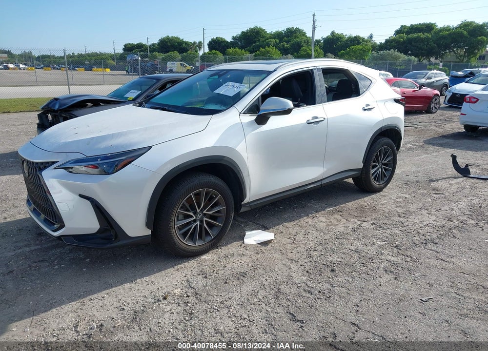2022 LEXUS NX 350 PREMIUM VIN: 2T2GGCEZ3NC012073