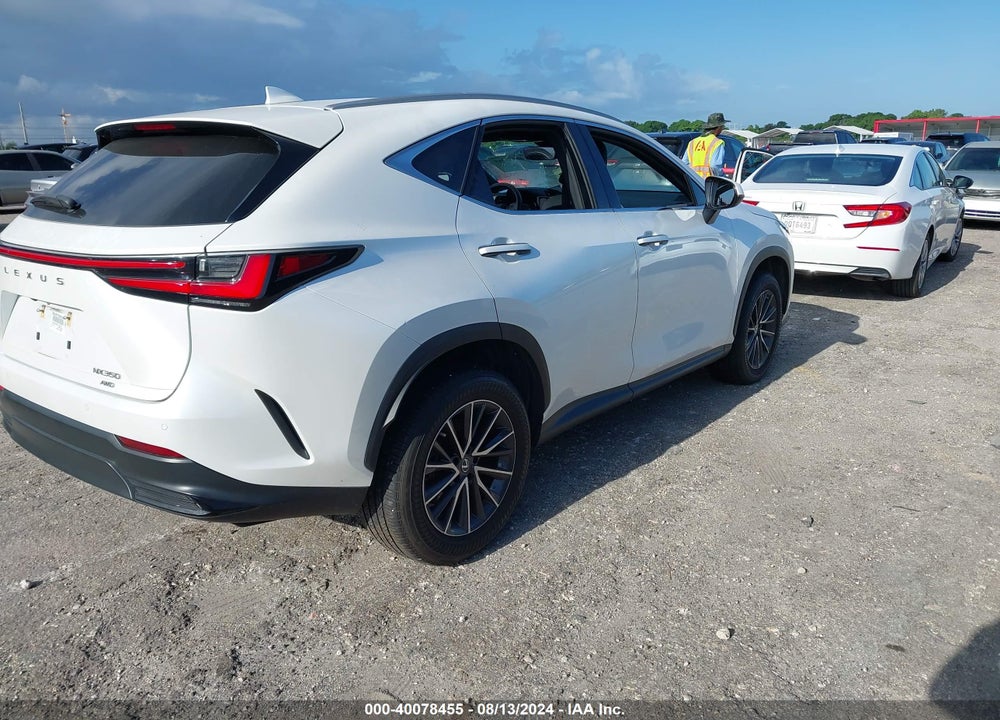 2022 LEXUS NX 350 PREMIUM VIN: 2T2GGCEZ3NC012073