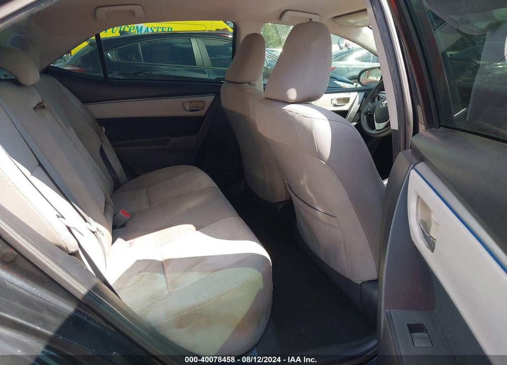 2015 TOYOTA COROLLA LE PLUS VIN: 2T1BURHE8FC392872