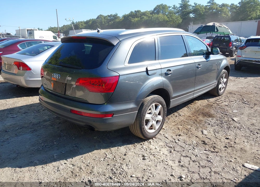 2012 AUDI Q7 VIN: WA1LGAFE1CD004809