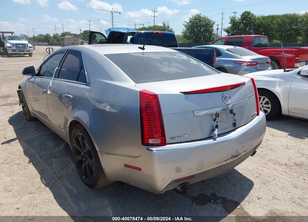 2008 CADILLAC CTS STANDARD VIN: 1G6DT57V680162530
