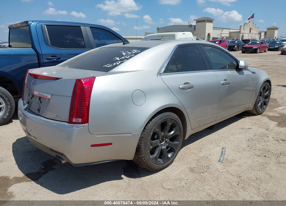 2008 CADILLAC CTS STANDARD VIN: 1G6DT57V680162530