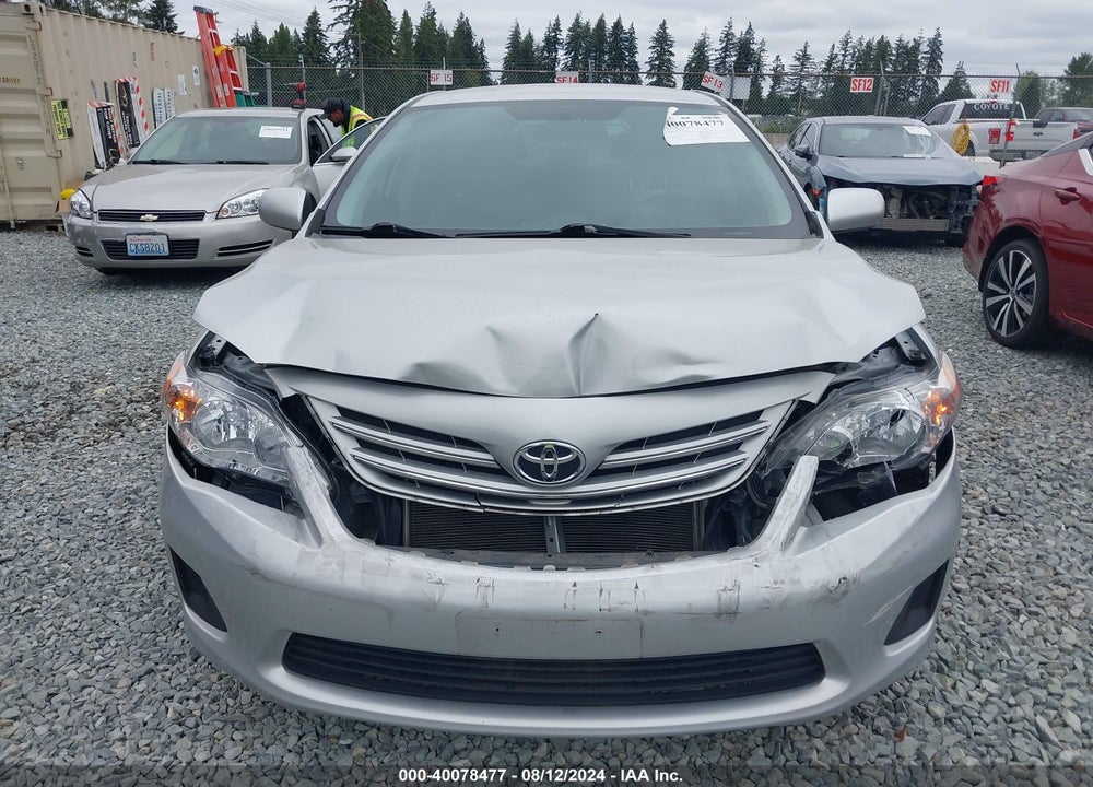 2013 TOYOTA COROLLA LE VIN: 2T1BU4EE7DC994862