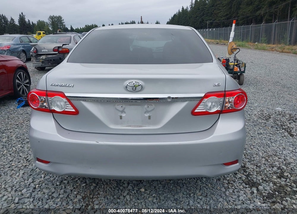 2013 TOYOTA COROLLA LE VIN: 2T1BU4EE7DC994862