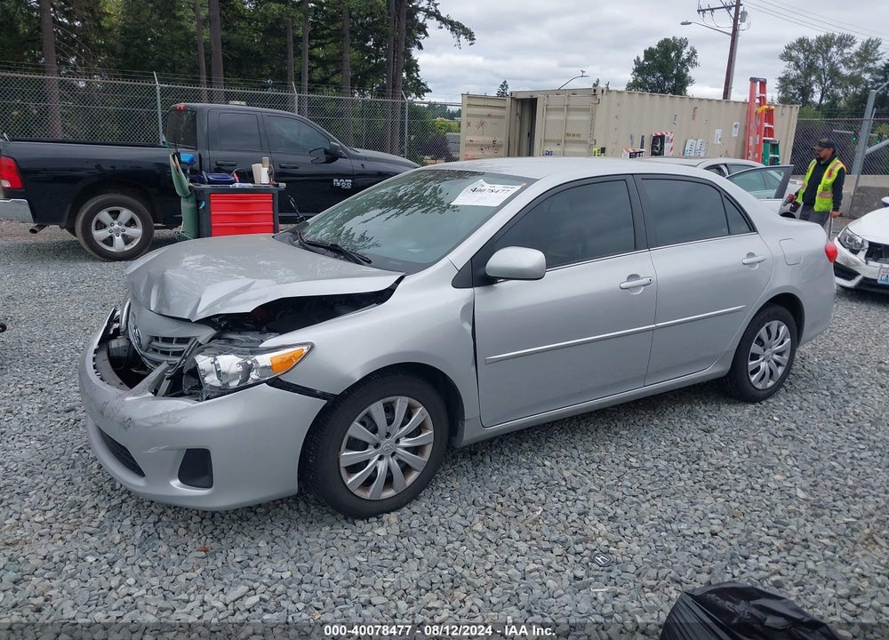 2013 TOYOTA COROLLA LE VIN: 2T1BU4EE7DC994862
