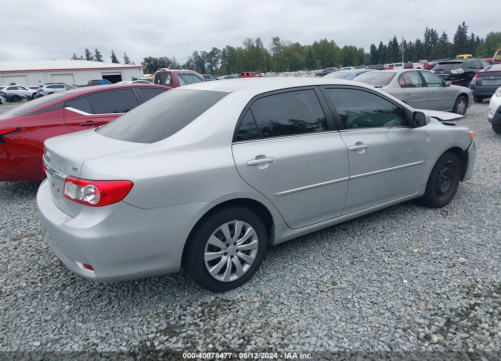 2013 TOYOTA COROLLA LE VIN: 2T1BU4EE7DC994862