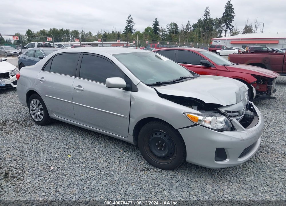 2013 TOYOTA COROLLA LE VIN: 2T1BU4EE7DC994862