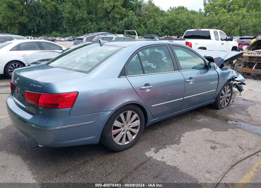 2010 HYUNDAI SONATA LIMITED V6 VIN: 5NPEU4AF5AH609027