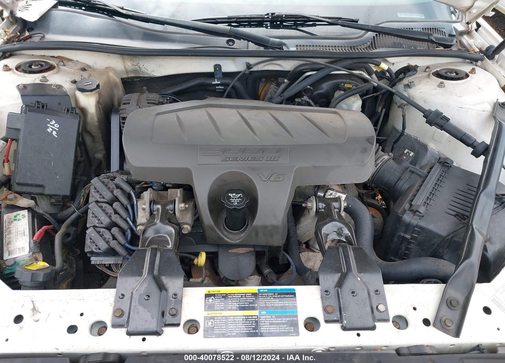 2006 PONTIAC GRAND PRIX VIN: 2G2WP552561247447