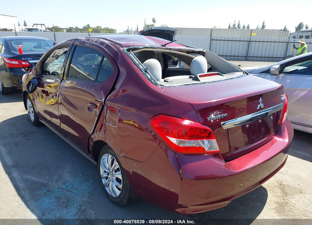 2019 MITSUBISHI MIRAGE G4 VIN: ML32F3FJ9KHF05571