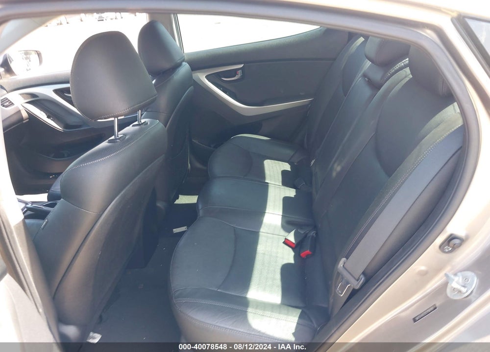 2012 HYUNDAI ELANTRA LIMITED VIN: 5NPDH4AE8CH106165