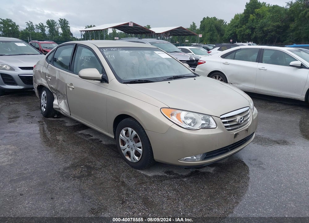 2010 HYUNDAI ELANTRA GLS VIN: KMHDU4ADXAU881584