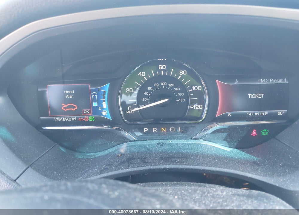 2016 LINCOLN MKZ HYBRID VIN: 3LN6L2LU9GR624770