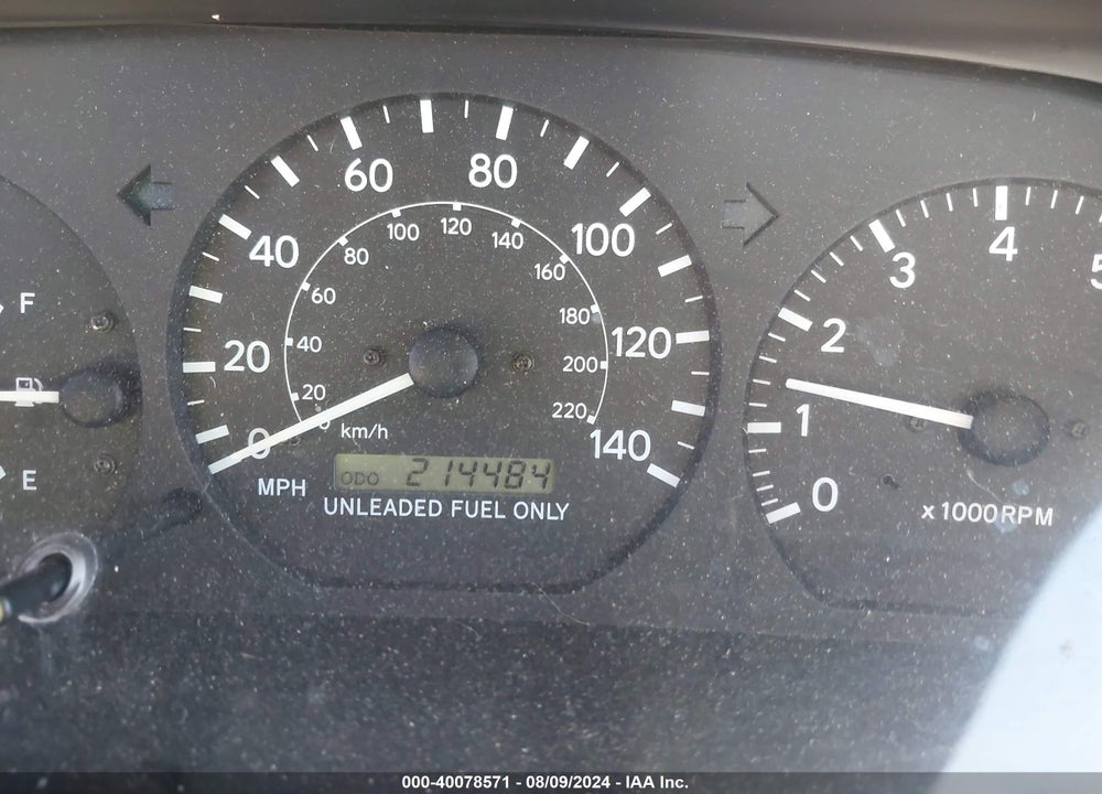 1997 TOYOTA CAMRY LE VIN: 4T1BG22K1VU094075