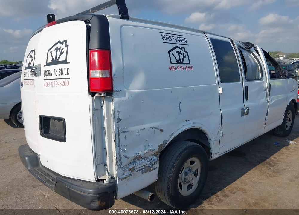 2006 CHEVROLET EXPRESS WORK VAN VIN: 1GCFG15X961103020