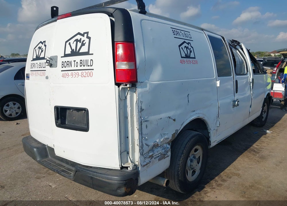 2006 CHEVROLET EXPRESS WORK VAN VIN: 1GCFG15X961103020