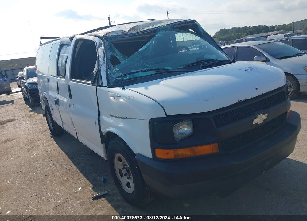 2006 CHEVROLET EXPRESS WORK VAN VIN: 1GCFG15X961103020