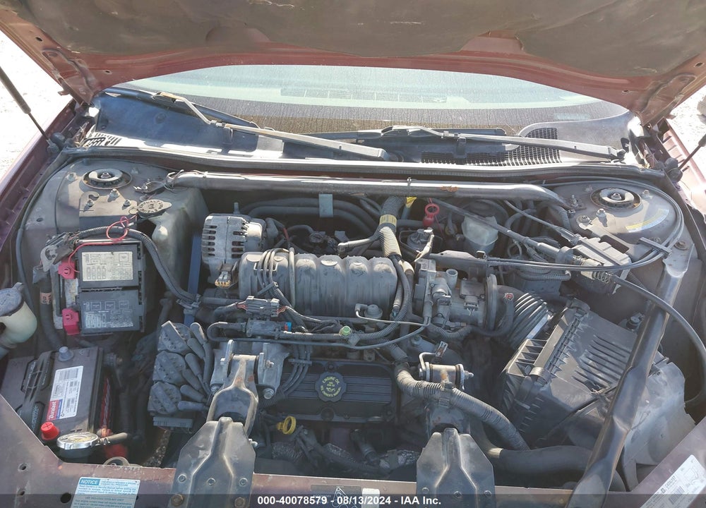 2001 CHEVROLET IMPALA LS VIN: 2G1WH55K219112342