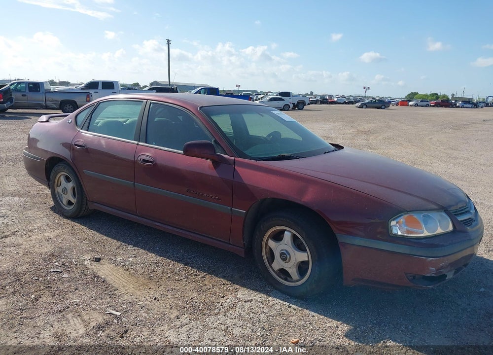 2001 CHEVROLET IMPALA LS VIN: 2G1WH55K219112342