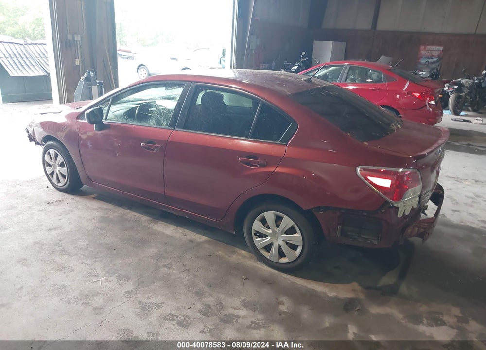 2015 SUBARU IMPREZA 2.0I VIN: JF1GJAA63FH002099