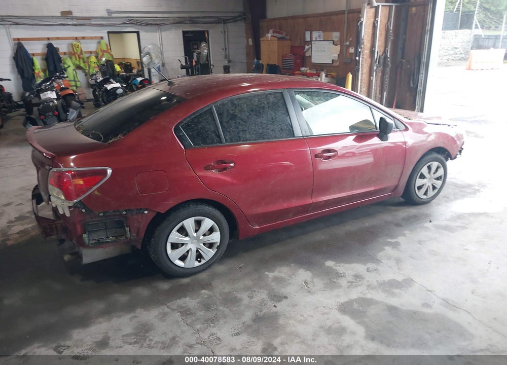 2015 SUBARU IMPREZA 2.0I VIN: JF1GJAA63FH002099