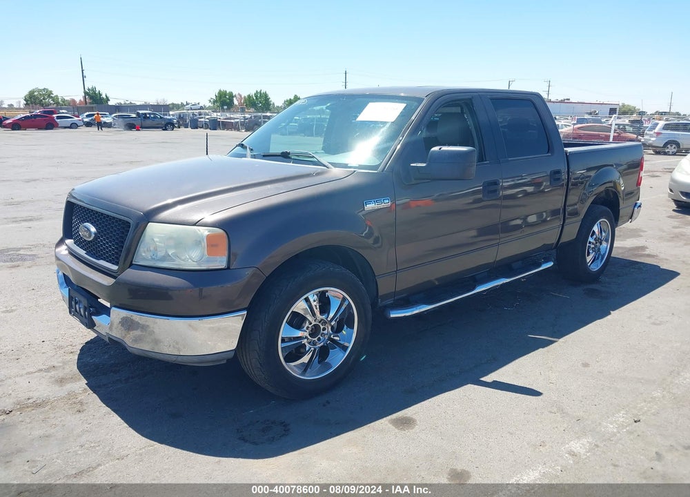 2005 FORD F-150 LARIAT/XLT VIN: 1FTPW12585KB80576