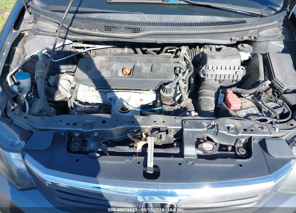 2012 HONDA CIVIC LX VIN: 2HGFB2F56CH589611