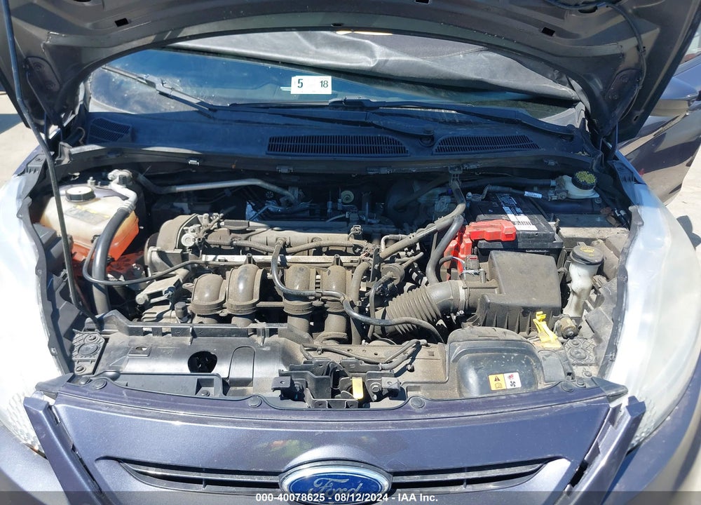 2012 FORD FIESTA SE VIN: 3FADP4EJ5CM183053