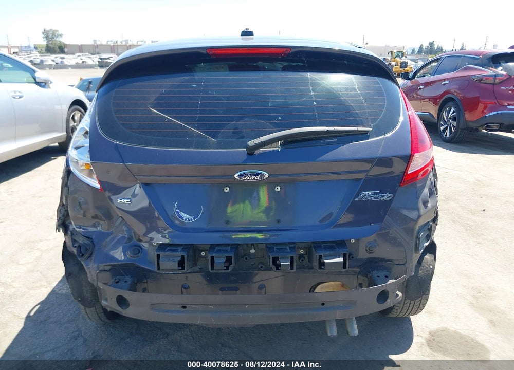 2012 FORD FIESTA SE VIN: 3FADP4EJ5CM183053