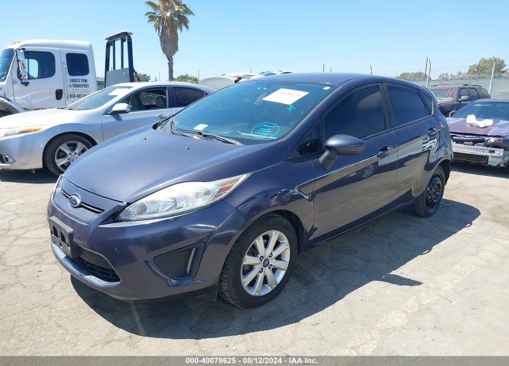 2012 FORD FIESTA SE VIN: 3FADP4EJ5CM183053