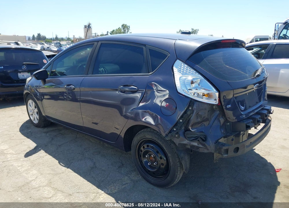 2012 FORD FIESTA SE VIN: 3FADP4EJ5CM183053